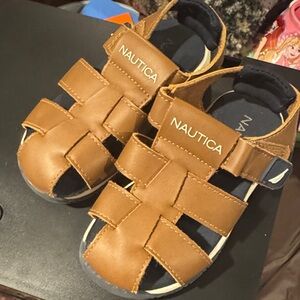 Nautica Tan Kids Sandals
